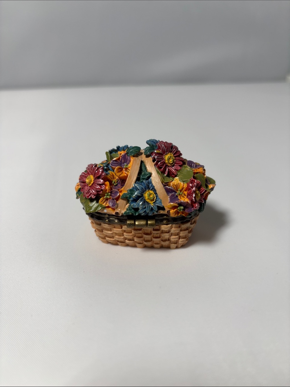 Boyds and Longaberger Sage Basketblooms Treasure Box - Picture 8 of 14